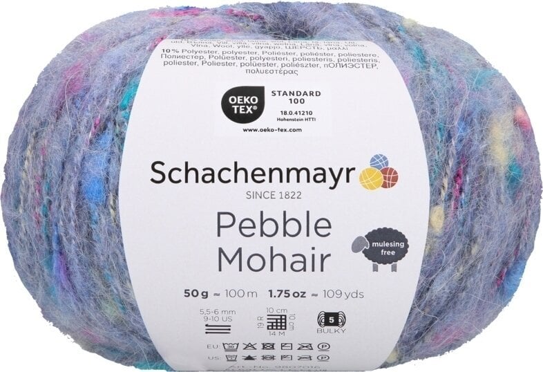 Przędza dziewiarska Schachenmayr Pebble Mohair 00052 Sky Przędza dziewiarska