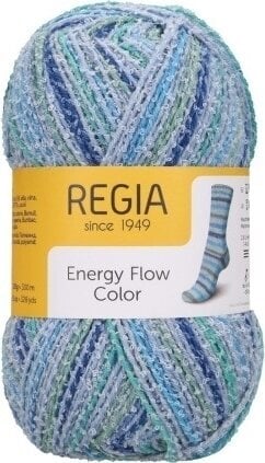 Knitting Yarn Regia Energy Flow Col 00183 Dynamic Knitting Yarn