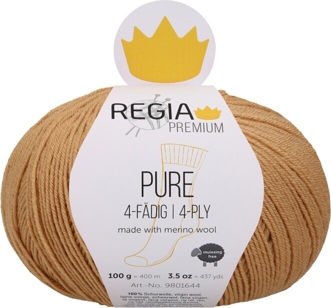 Pređa za pletenje Regia Premium Pure 00005 Camel Pređa za pletenje