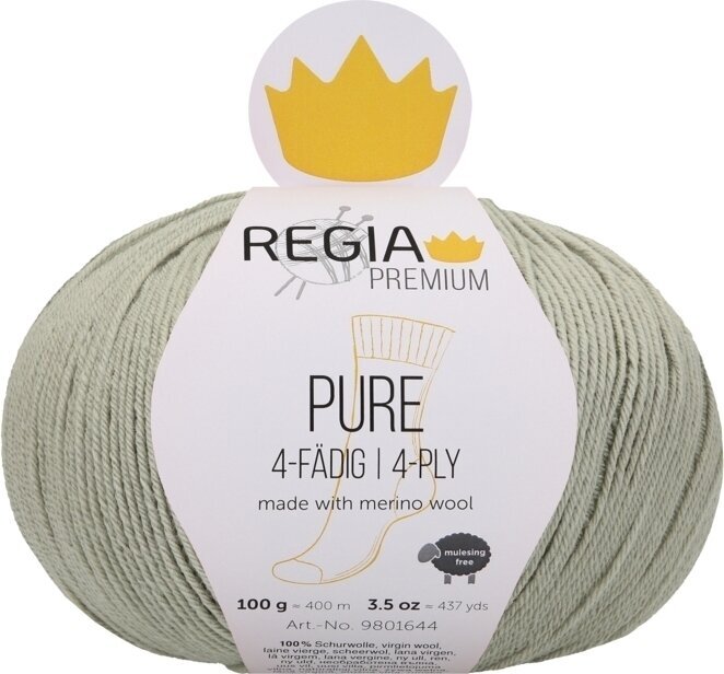 Knitting Yarn Regia Premium Pure 00071 Reed Knitting Yarn