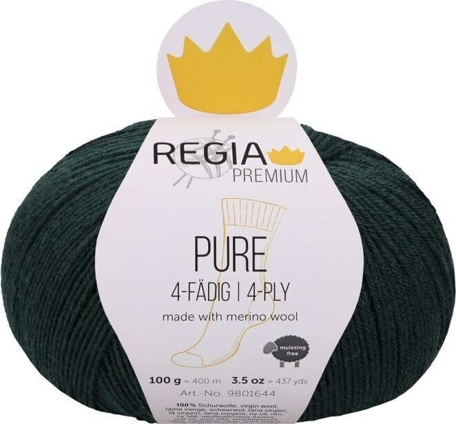 Pređa za pletenje Regia Premium Pure 00072 Leaves Pređa za pletenje