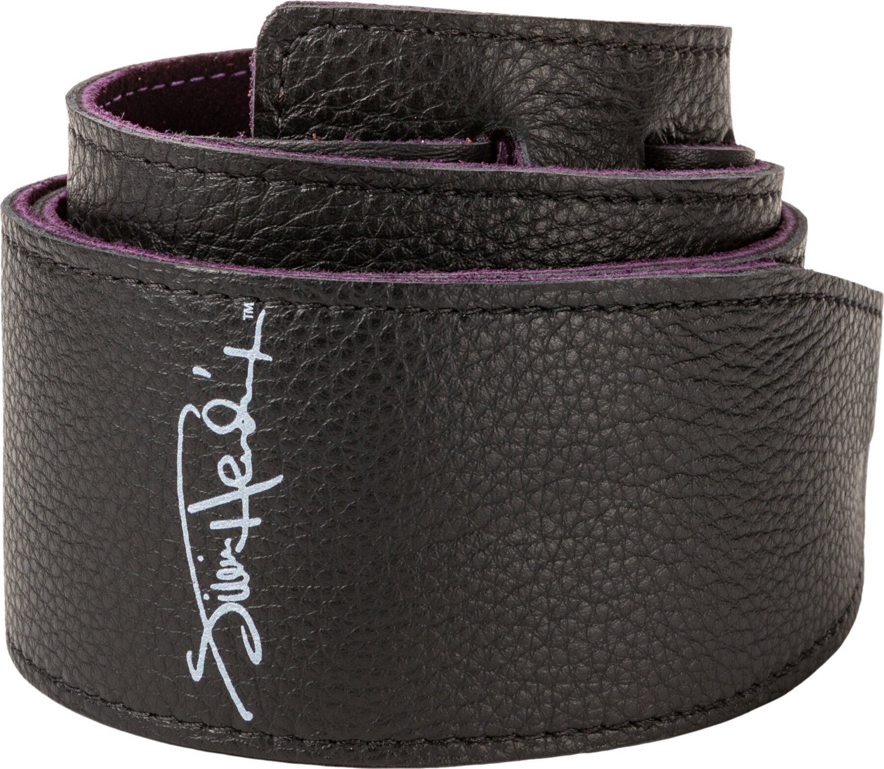 Curea de chitară Dunlop JH20 Hendrix Signature Leather Curea de chitară Black