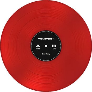 DVS/tidskod Native Instruments Traktor Control Vinyl DVS/tidskod Red - 1