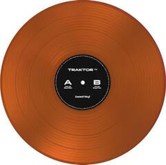 DVS/aikakoodi Native Instruments Traktor Control Vinyl DVS/aikakoodi Orange Transparent