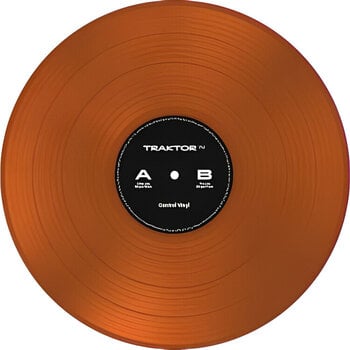 DVS/Código de tiempo Native Instruments Traktor Control Vinyl DVS/Código de tiempo Orange Transparent - 1