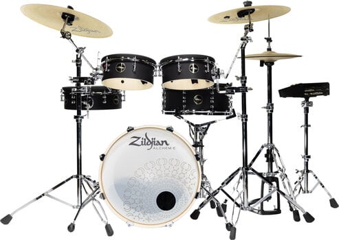 Elektromos dobszett Zildjian Alchem-E Bronze EX Matte Black Wrap Elektromos dobszett - 1