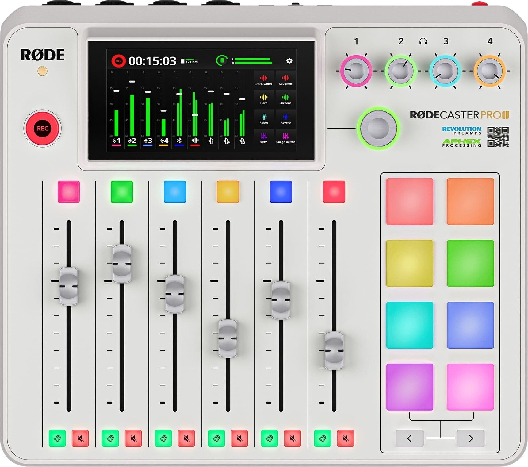 Podcast Mixer Rode RODECaster Pro II WH Λευκό Podcast Mixer