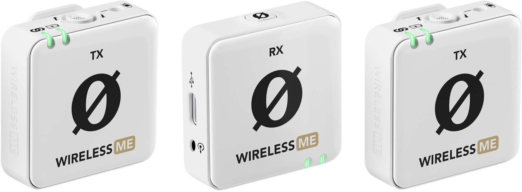 Draadloos audiosysteem Rode Wireless ME Dual WH Draadloos audiosysteem