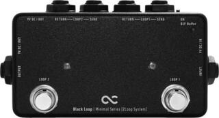 Fußschalter One Control Minimal Series Black Loop with BJF Buffer Fußschalter