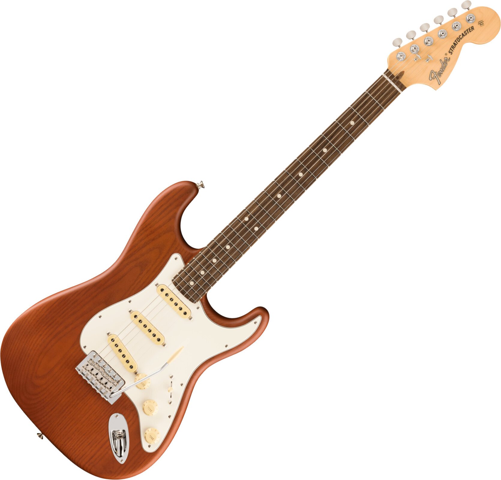 Sähkökitara Fender American Performer Sassafras Stratocaster RW Mocha Sähkökitara