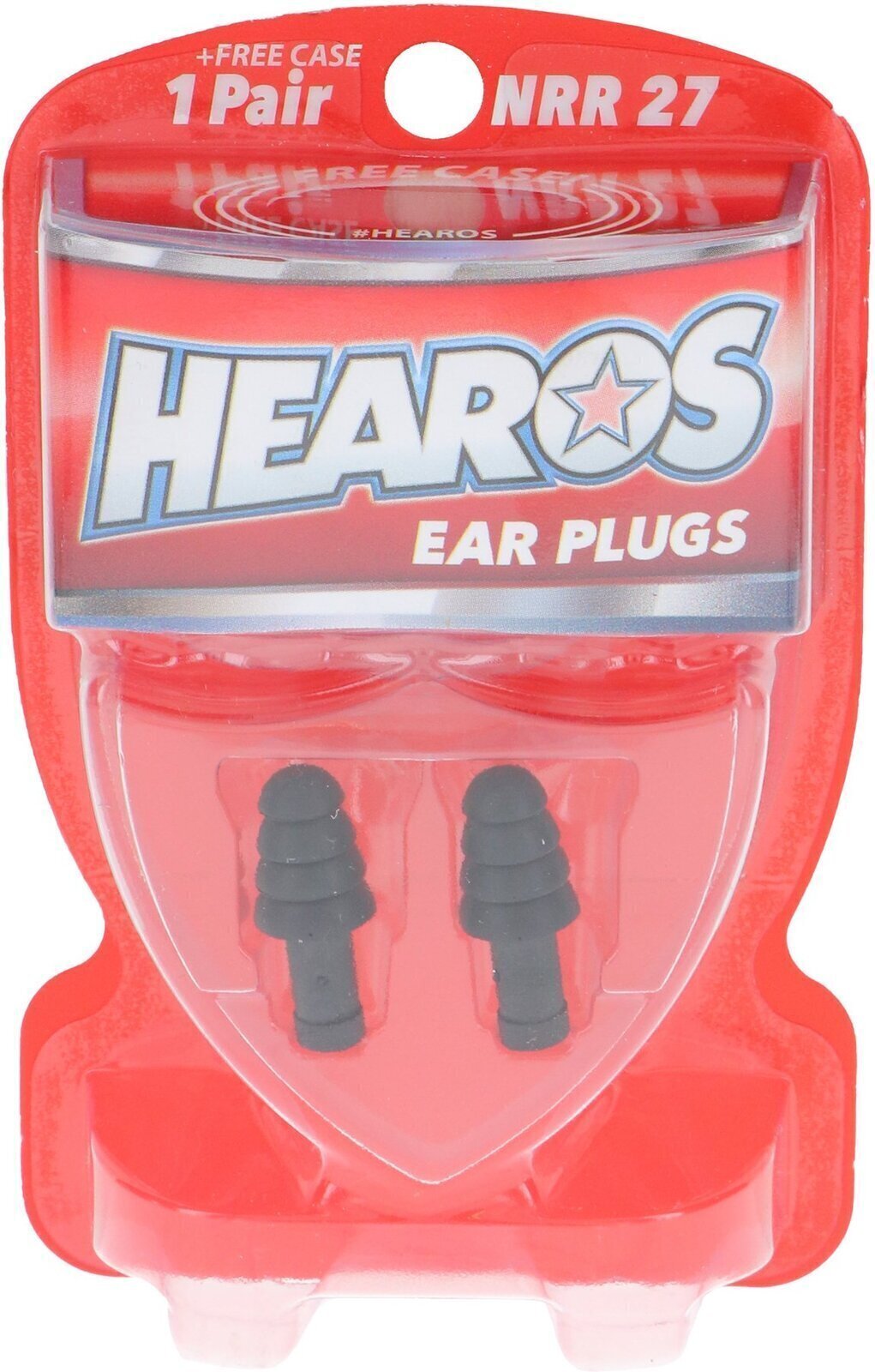 Earplugs Hearos Rock N Roll Series Black NRR 27db Black Earplugs