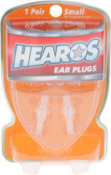 Earplugs Hearos High Fidelity for Long Term Use Small White Earplugs - 1