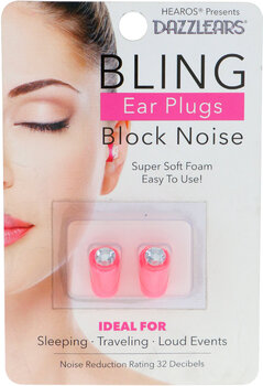 Earplugs Hearos DAZZLEARS Bling Pink Pink Earplugs - 1