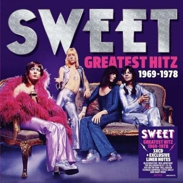 CD диск Sweet - Greatest Hitz! The Best Of Sweet 1969-1978 (3 CD)