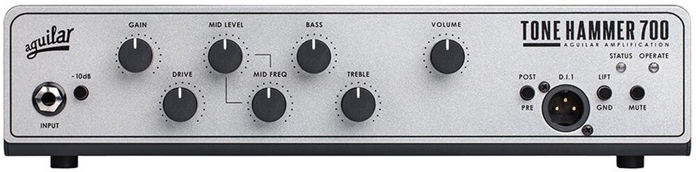 Solid-State Bass Amplifier Aguilar Tone Hammer 700 V2 Solid-State Bass Amplifier