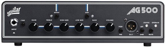 Solid-State Bass Amplifier Aguilar AG 500 V2 Solid-State Bass Amplifier - 1