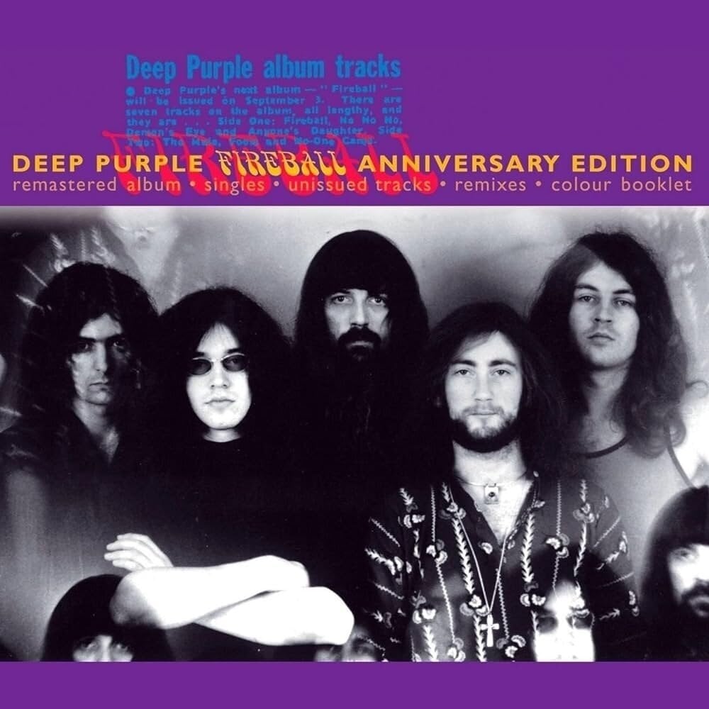 Music CD Deep Purple - Fireball (Reissue) (Remastered) (Anniversary Edition) (CD)