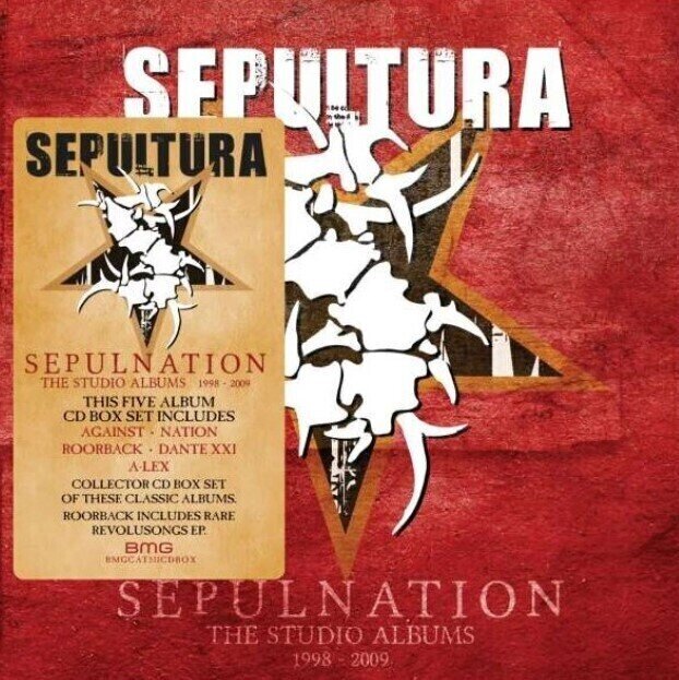 Music CD Sepultura - Sepulnation (The Studio Albums 1998-2009) (Box Set) (Reissue) (Remastered) (5 CD)