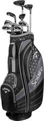 Ensemble de golf Callaway Solaire Black/Silver Main droite Graphite Lady Ensemble de golf