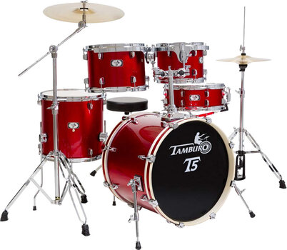 Set de tobe acustice Tamburo T5P20-BRDSK Bright Red Sparkle Set de tobe acustice - 1