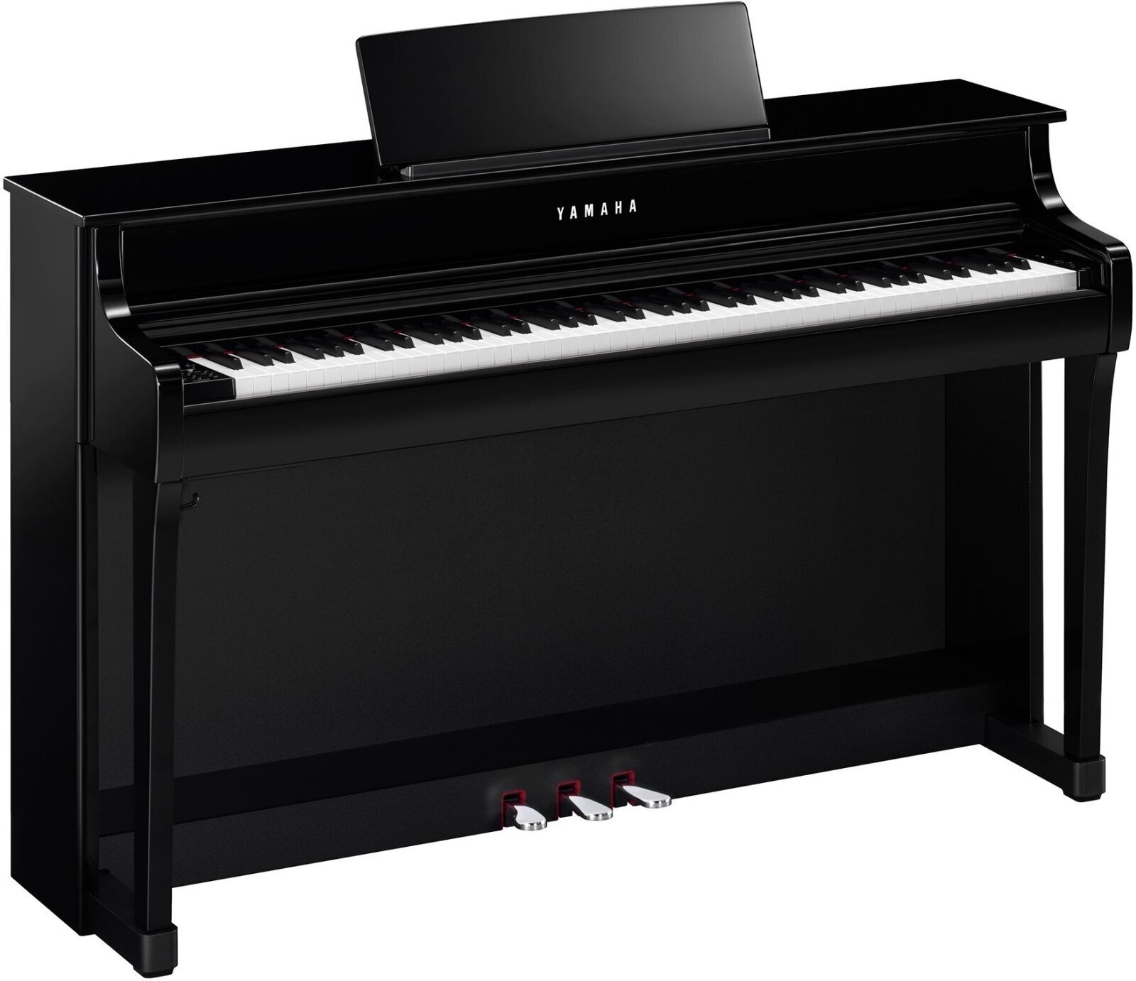 Zdjęcia - Pianino cyfrowe Yamaha CLP-835  Polished Ebony Black CLP-835PE 