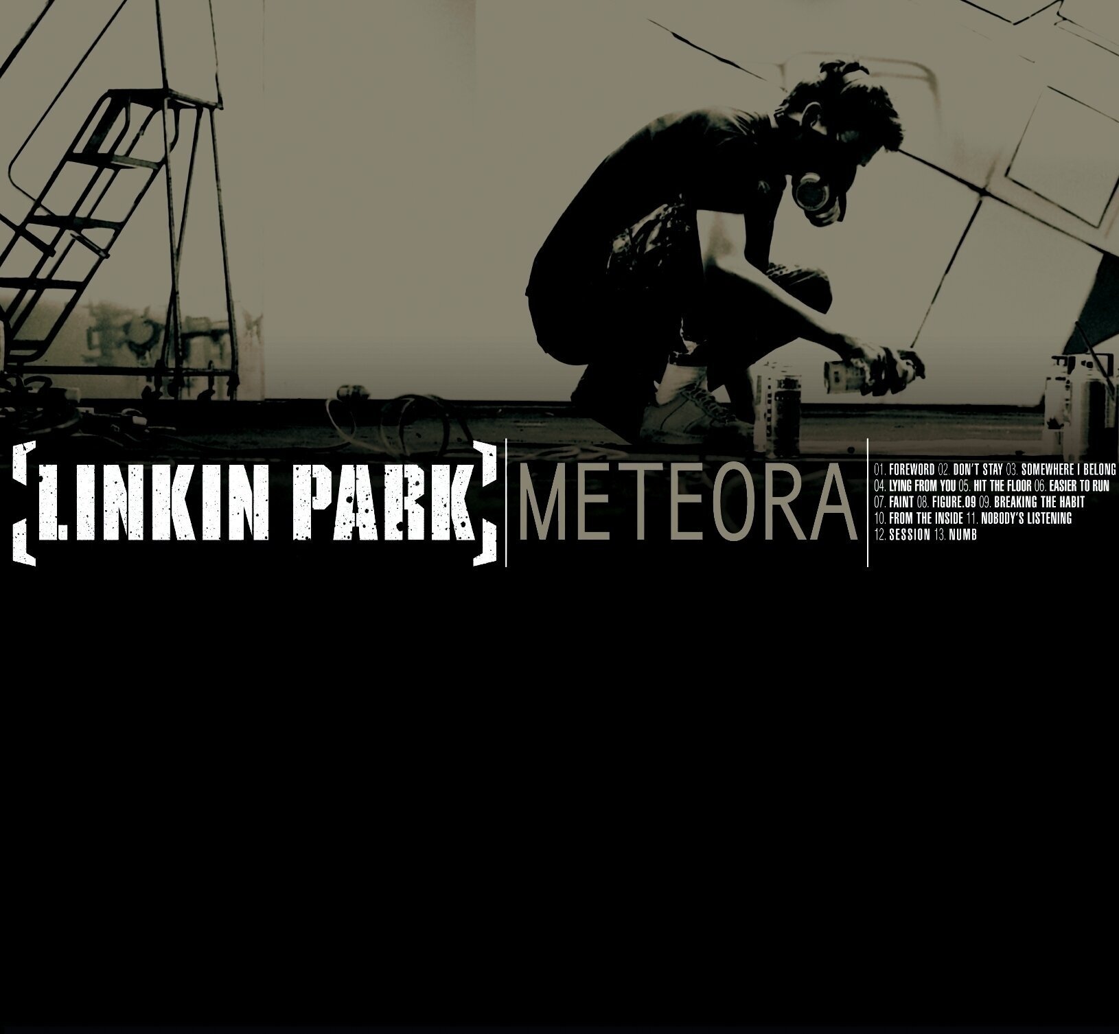 Vinyylilevy Linkin Park - Meteora (Reissue) (Limited Edition) (Red & Gold Splatter) (LP)