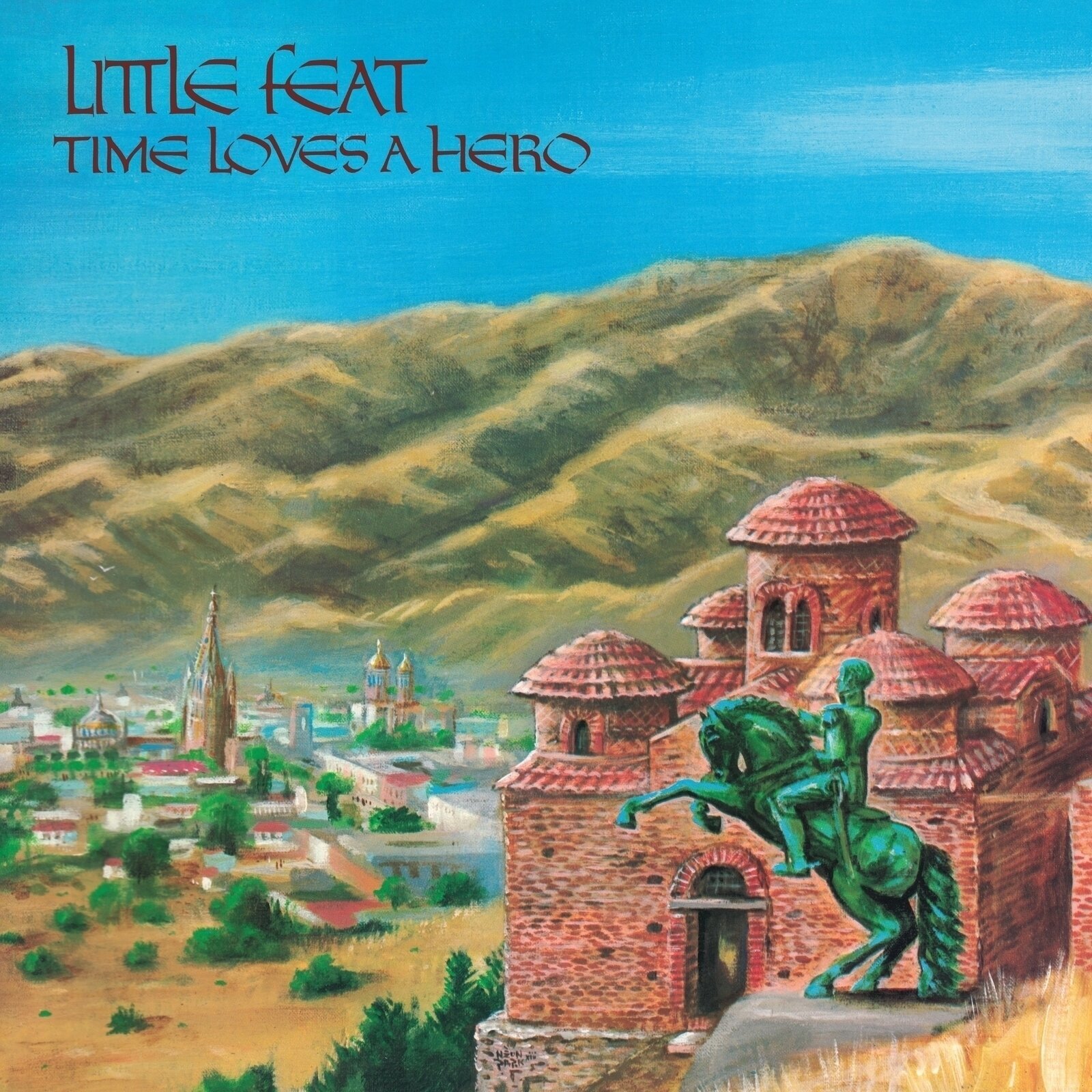 Δίσκος LP Little Feat - Time Loves A Hero (Limited Edition) (Sea Blue Coloured) (12" Vinyl)