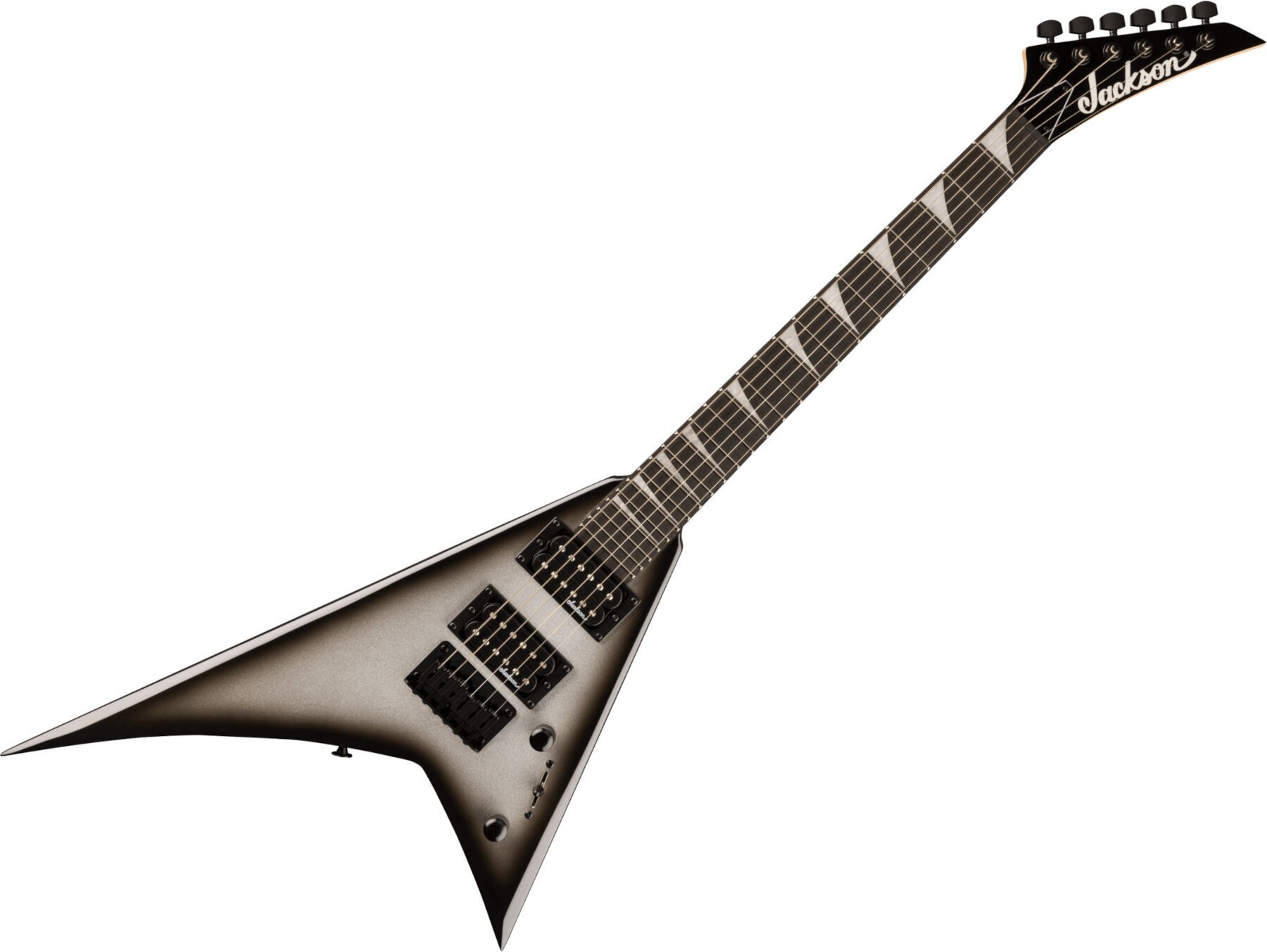 Elektrisk guitar Jackson JS Series Rhoads Minion JS1X AM Silver Burst Elektrisk guitar