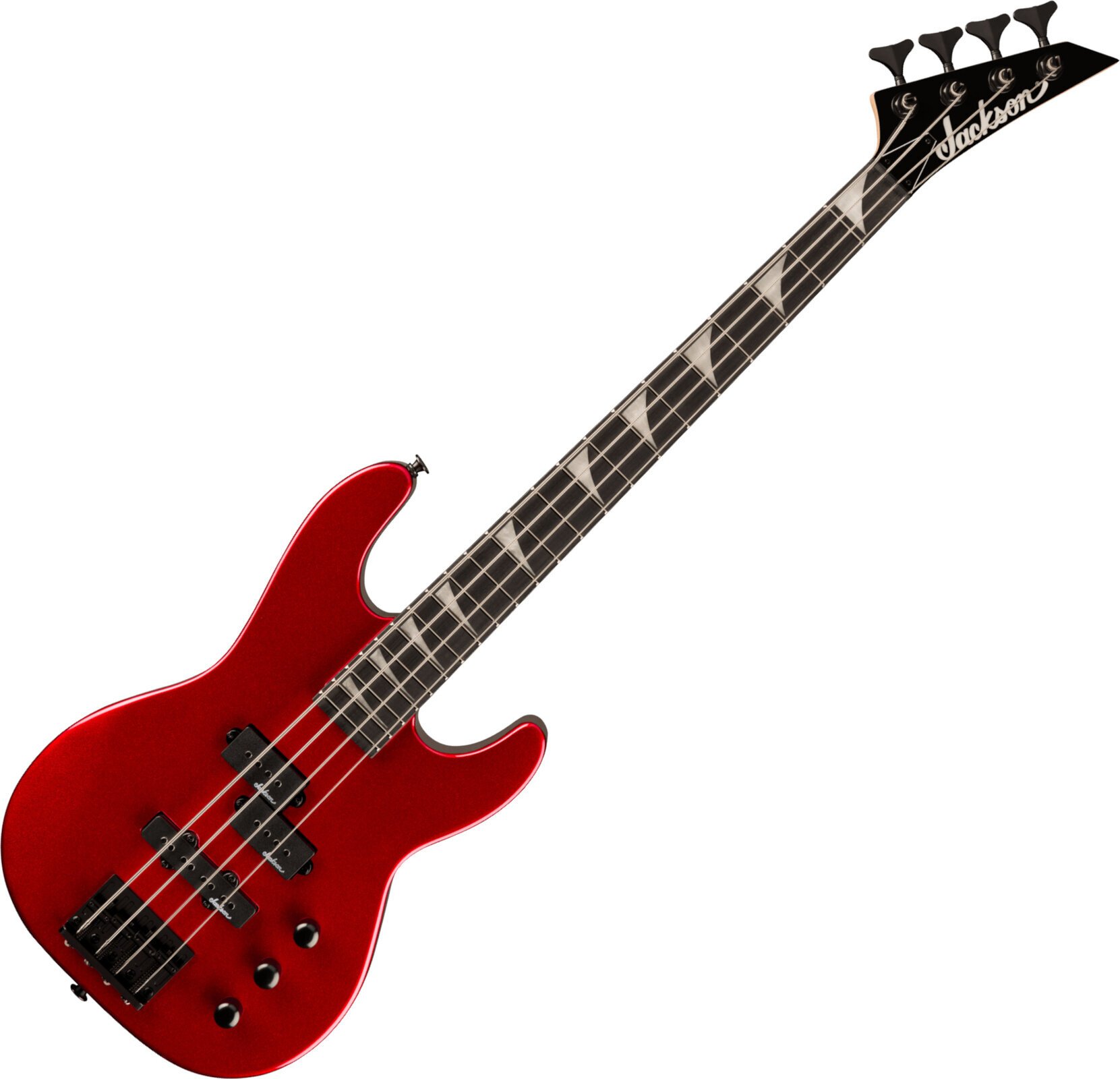 Baixo de 4 cordas Jackson JS Series Concert Bass Minion JS1X AM Metallic Red Baixo de 4 cordas