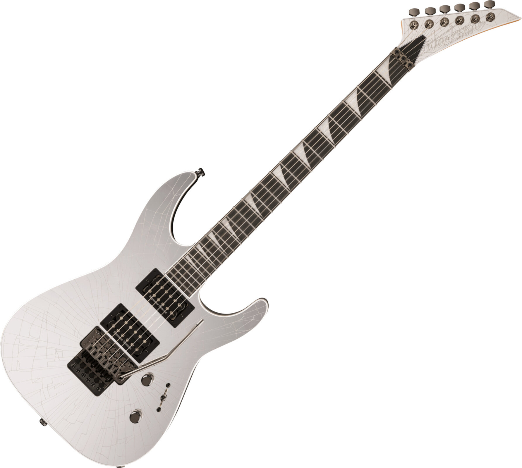 Guitare électrique Jackson Pro Plus Series Soloist SL2 EB Shattered Mirror Guitare électrique