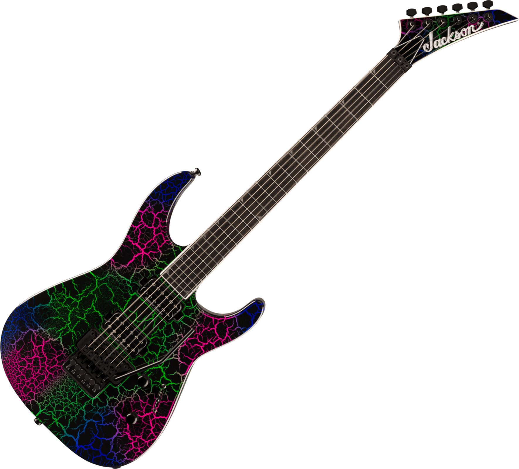 Guitare électrique Jackson Pro Plus Series Soloist SL2 EB Bruised Crackle Guitare électrique