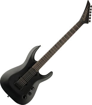 Electric guitar Jackson Pro Plus XT Soloist SLAT HT6 Baritone EB Satin Black Electric guitar - 1