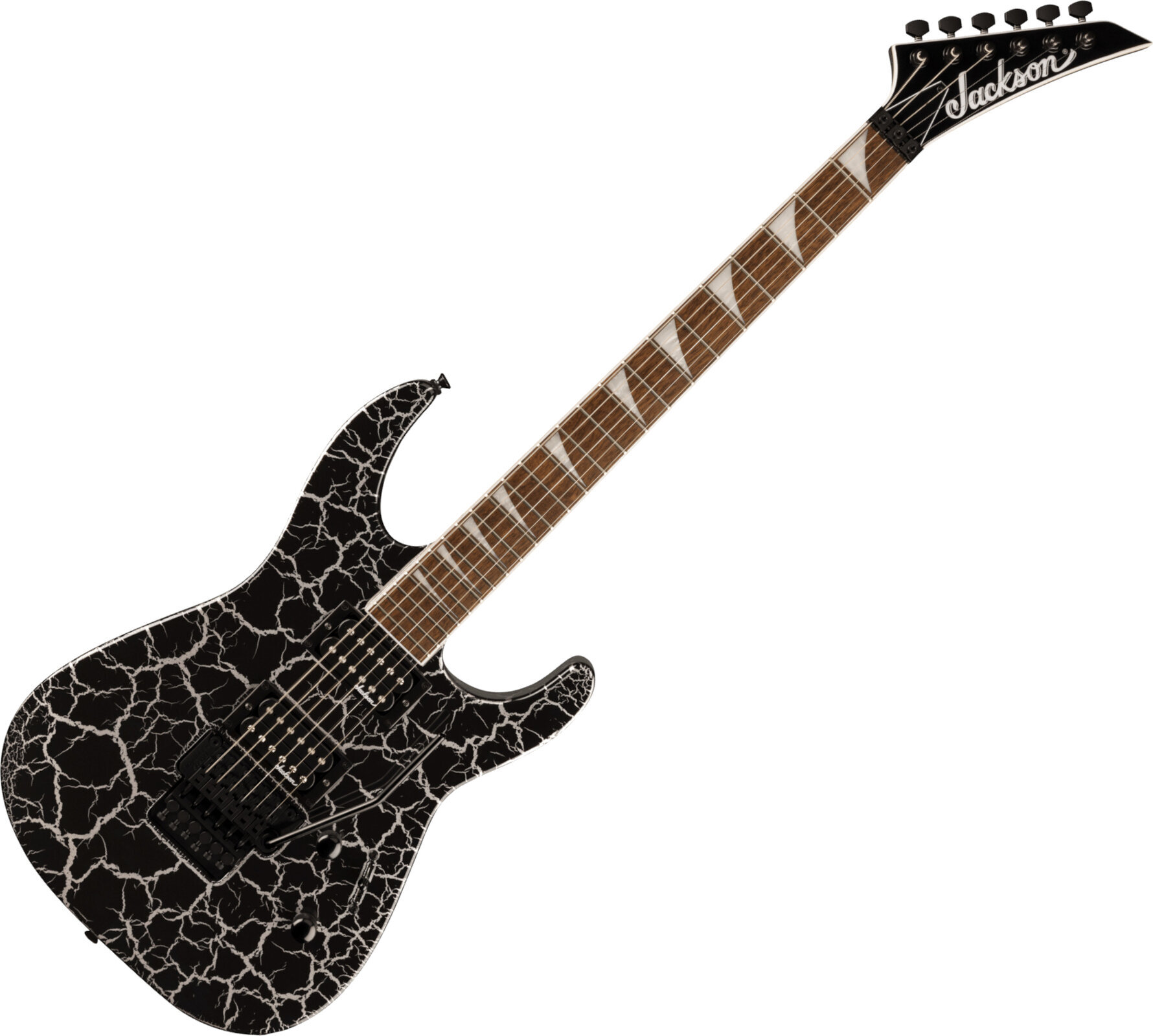 Elektrische gitaar Jackson X Series Soloist SLX DX Silver Mercury Crackle Elektrische gitaar