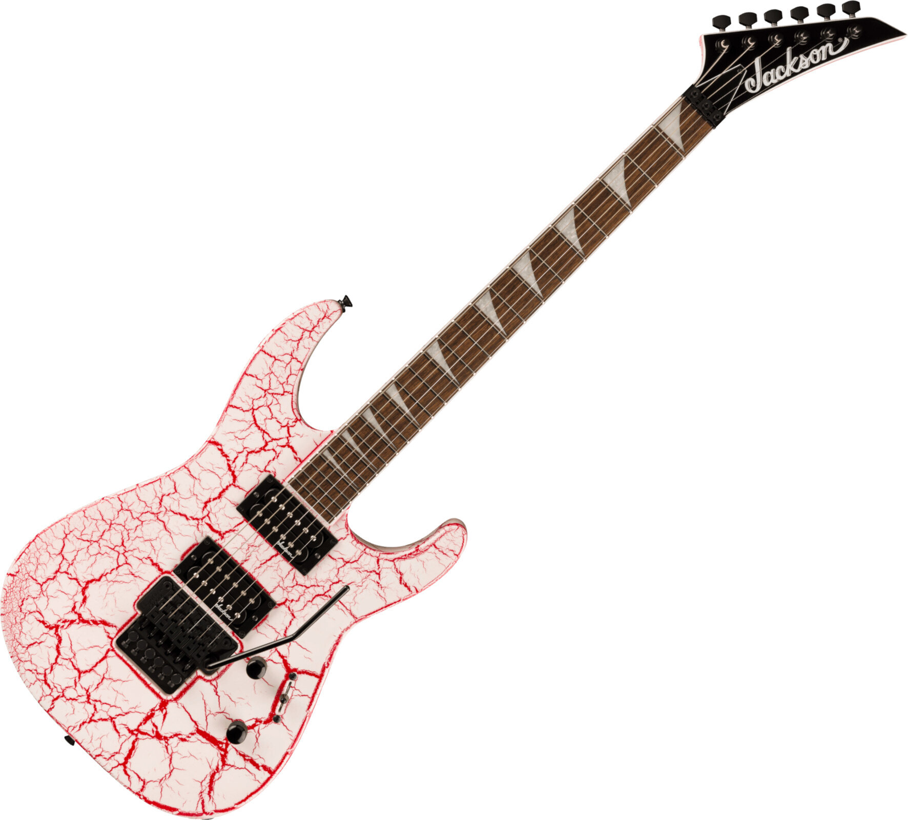 Elektrische gitaar Jackson X Series Soloist SLX DX Bloodshot Crackle Elektrische gitaar