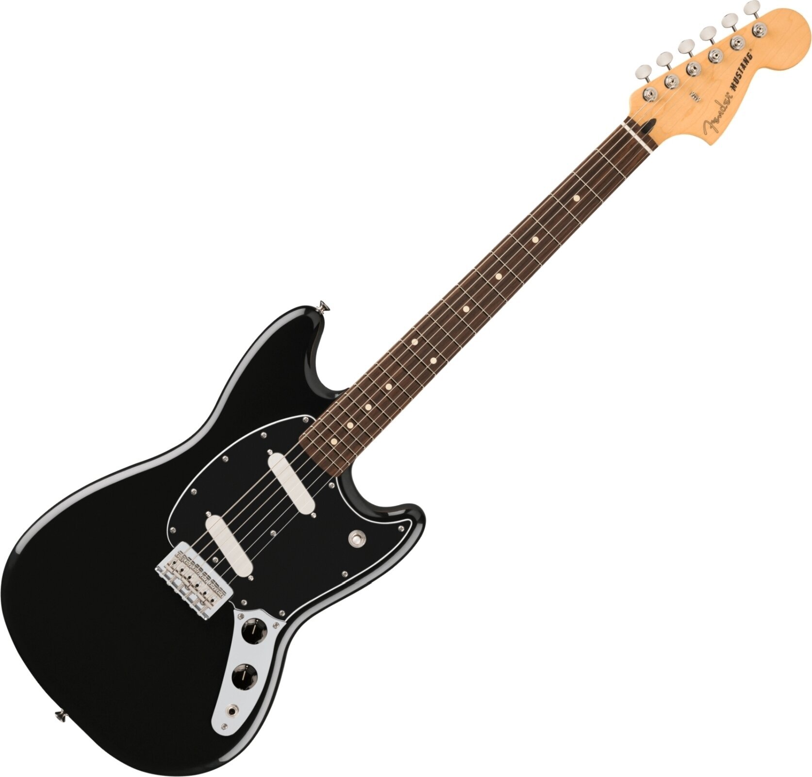 Elektrische gitaar Fender Player II Series Mustang RW Zwart Elektrische gitaar