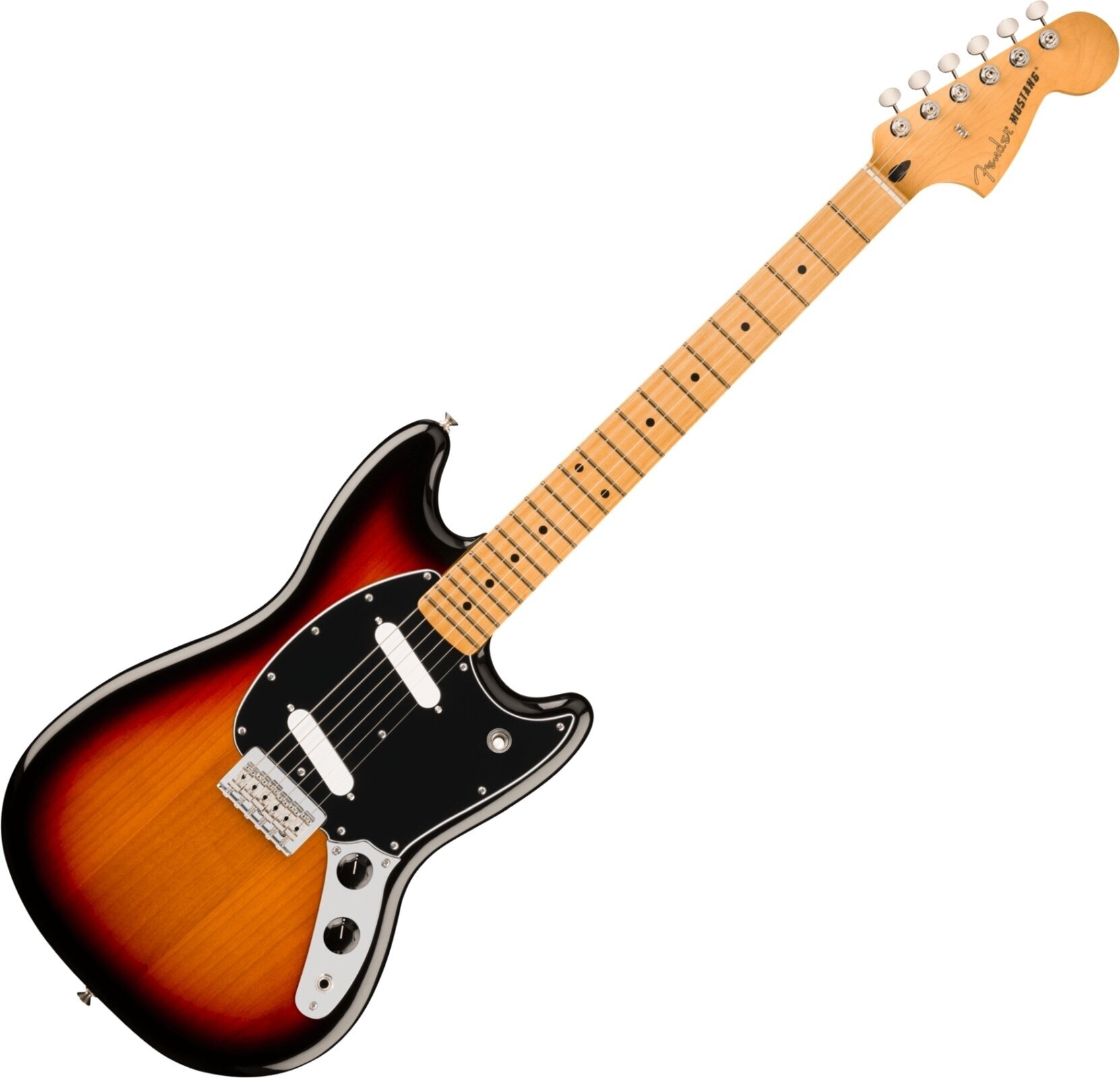 Elektrisk guitar Fender Player II Series Mustang MN 3-Color Sunburst Elektrisk guitar