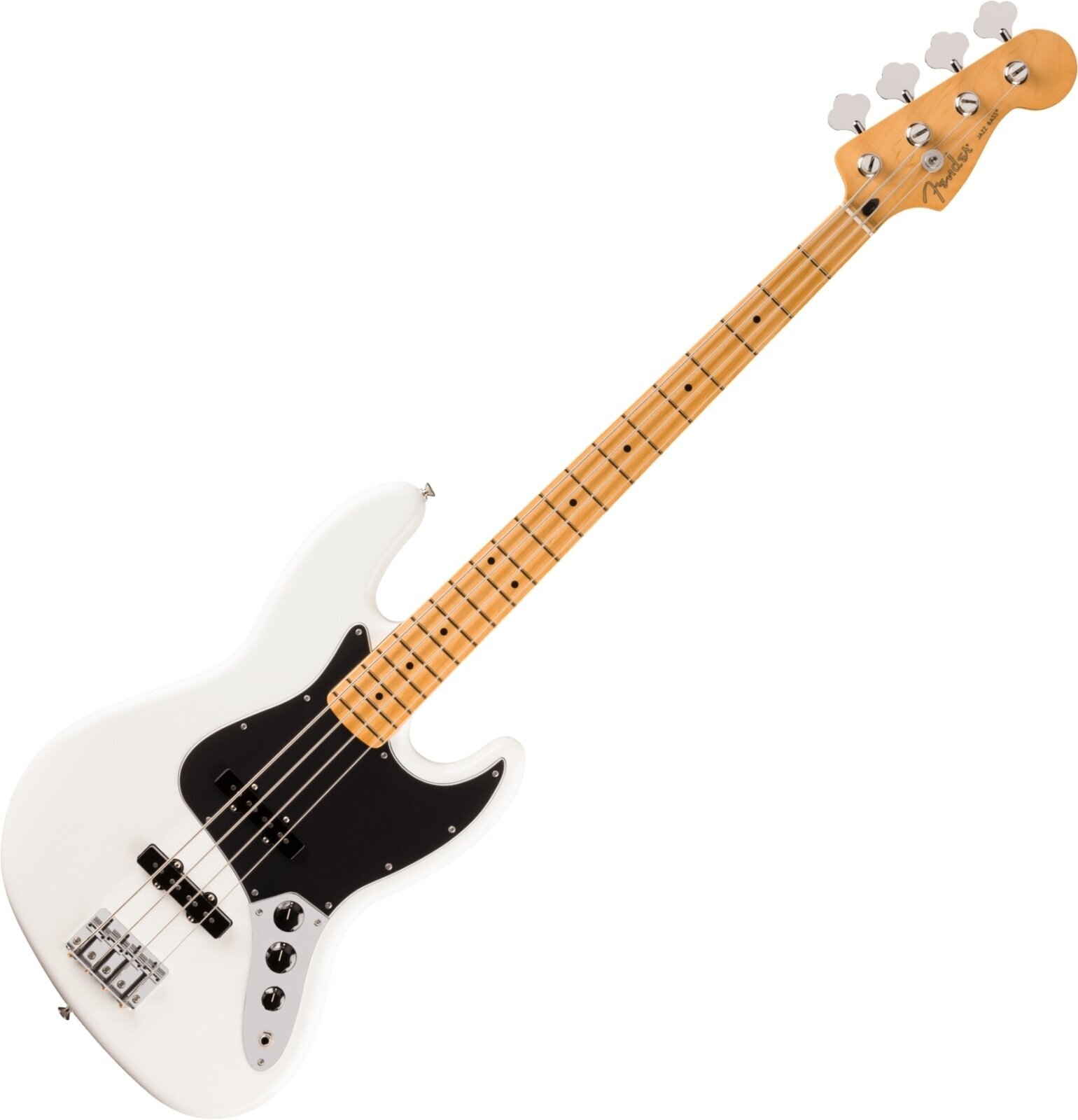 Baixo de 4 cordas Fender Player II Series Jazz Bass MN Polar White Baixo de 4 cordas