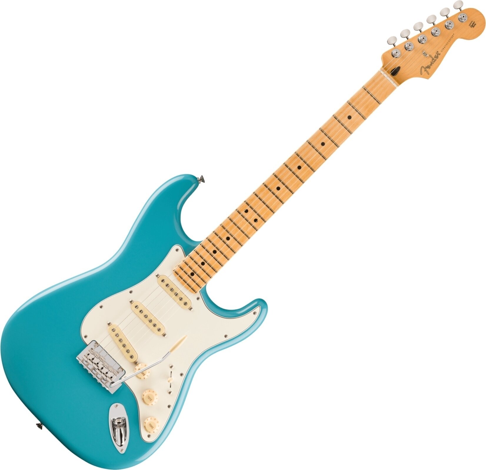 Elektrische gitaar Fender Player II Series Stratocaster MN Aquatone Blue Elektrische gitaar