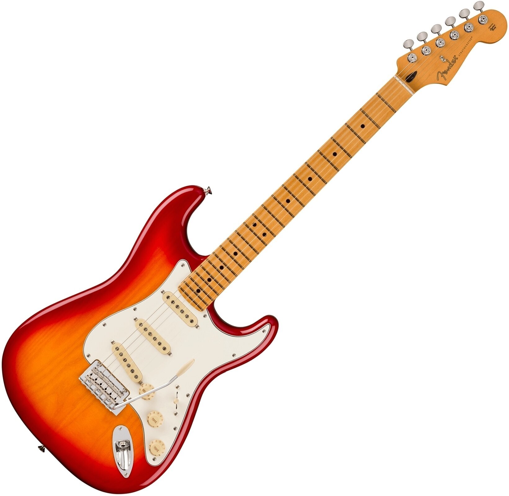 Guitarra elétrica Fender Player II Series Stratocaster MN Aged Cherry Burst Guitarra elétrica