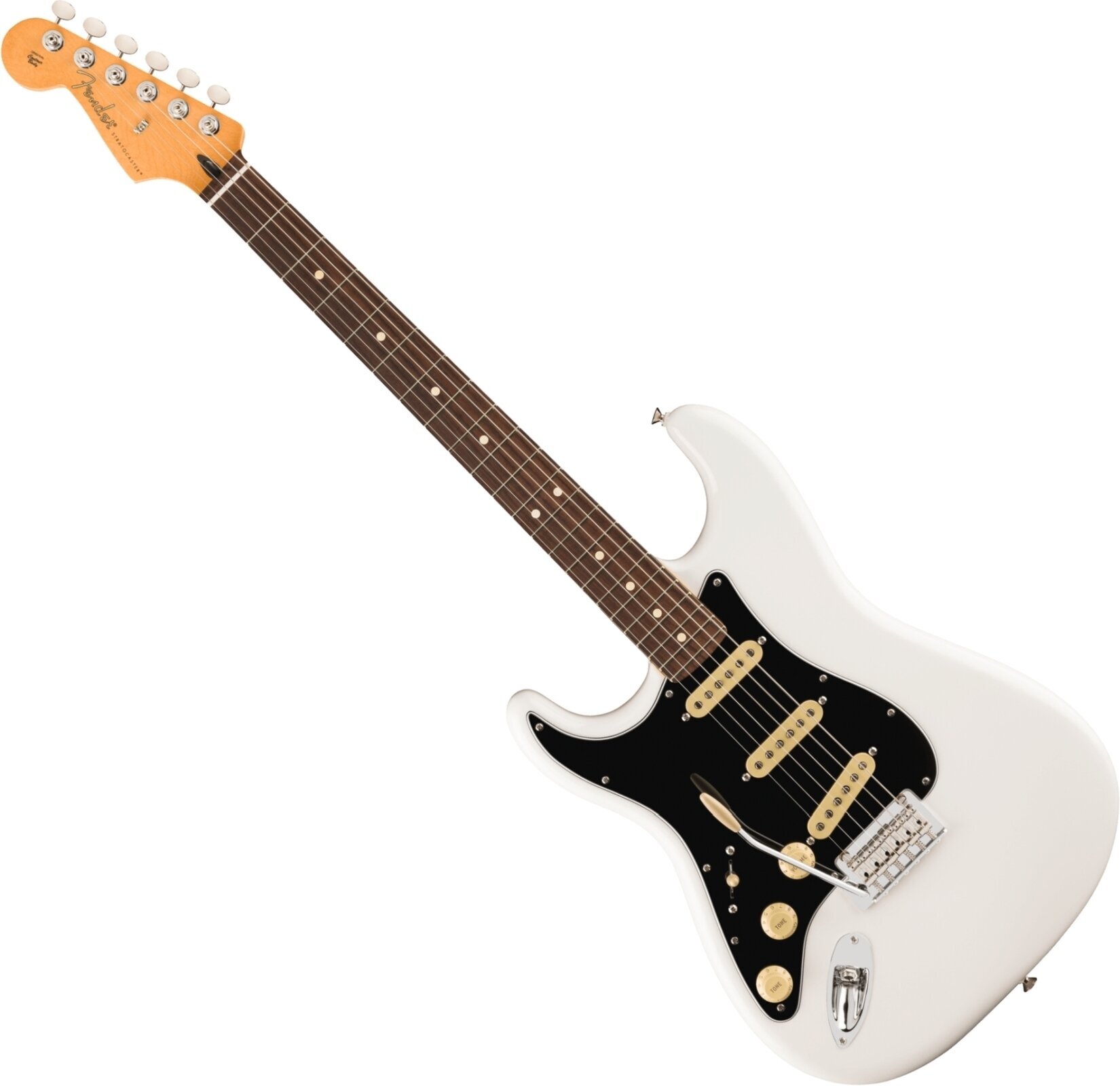 Electric guitar Fender Player II Series Stratocaster LH RW Polar White Electric guitar