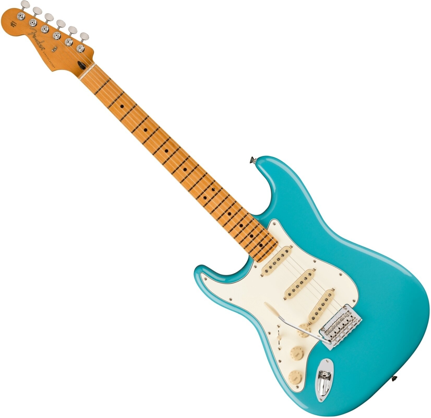 Electric guitar Fender Player II Series Stratocaster LH MN Aquatone Blue Electric guitar