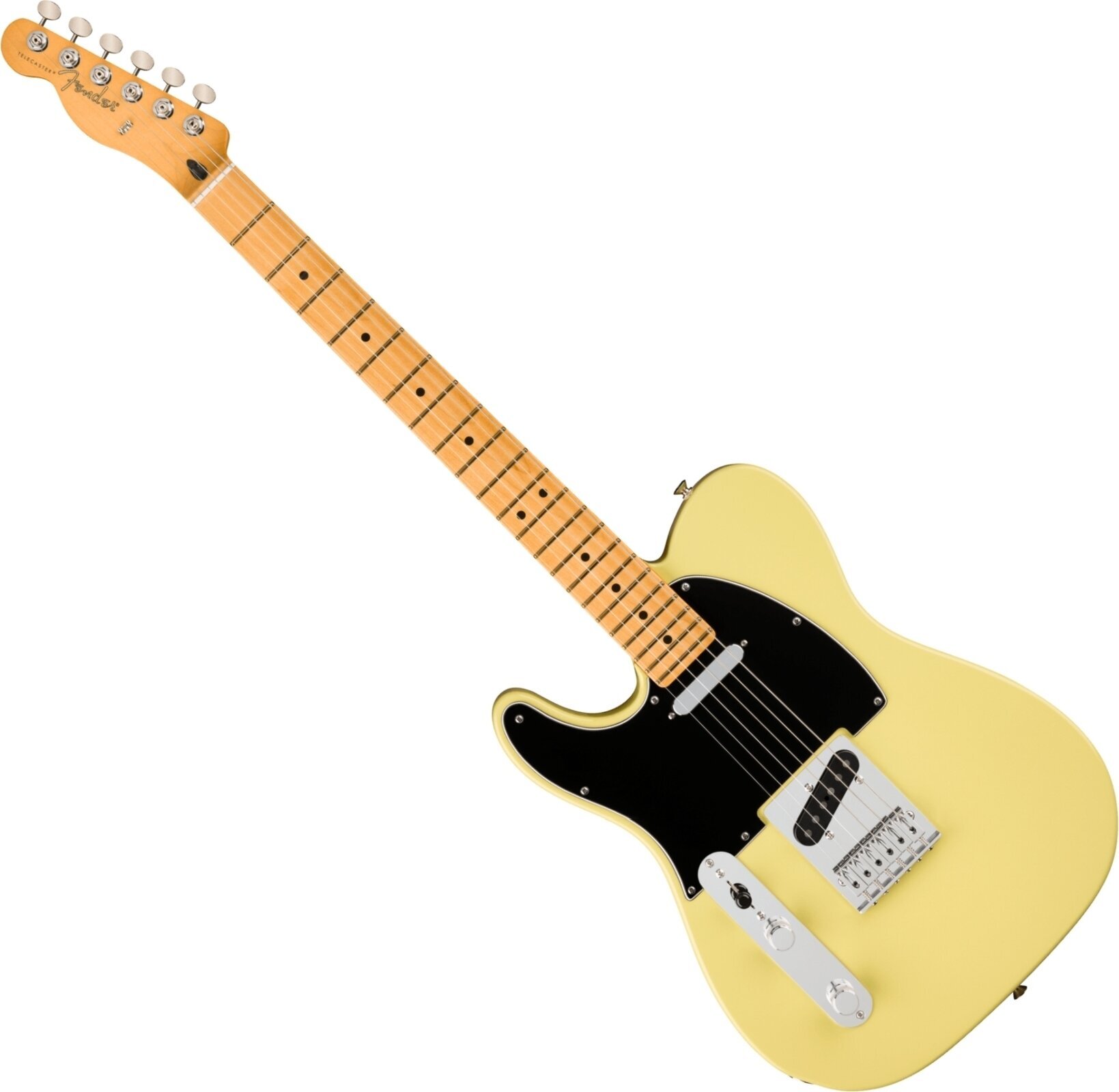 Elektromos gitár Fender Player II Series Telecaster LH MN MN Hialeah Yellow Elektromos gitár