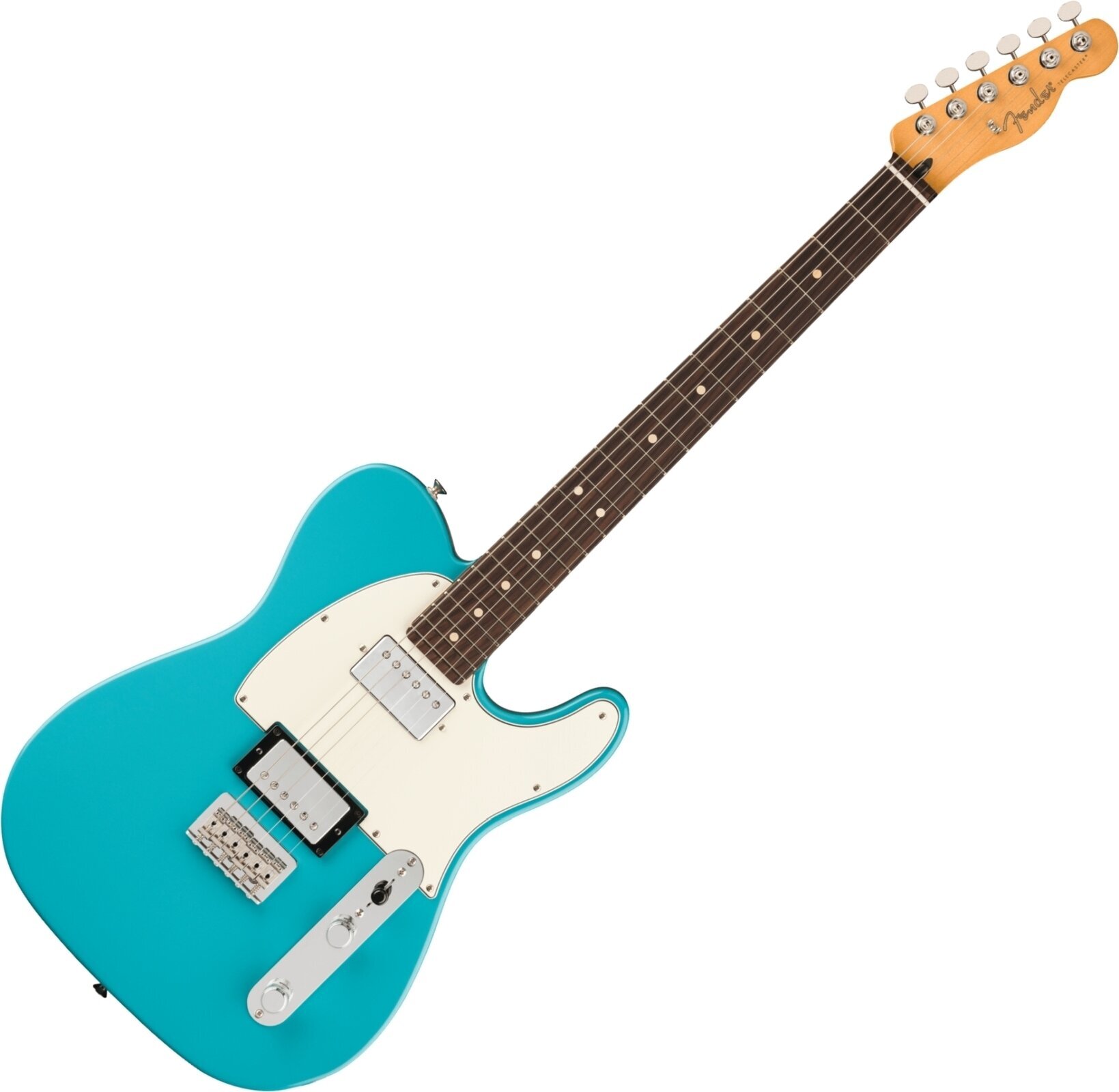 Electric guitar Fender Player II Series Telecaster HH RW RW Aquatone Blue Electric guitar