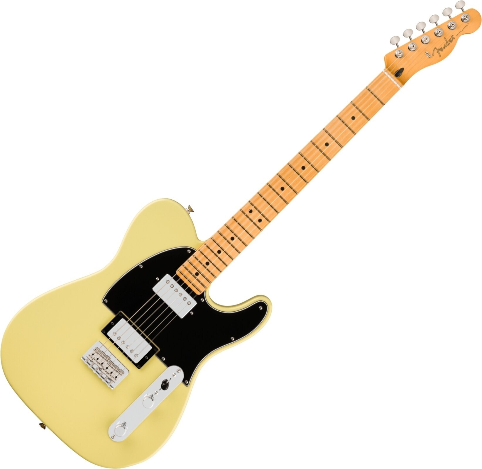 Electric guitar Fender Player II Series Telecaster HH MN MN Hialeah Yellow Electric guitar