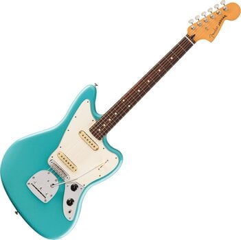 Electric guitar Fender Player II Series Jaguar RW Aquatone Blue Electric guitar - 1