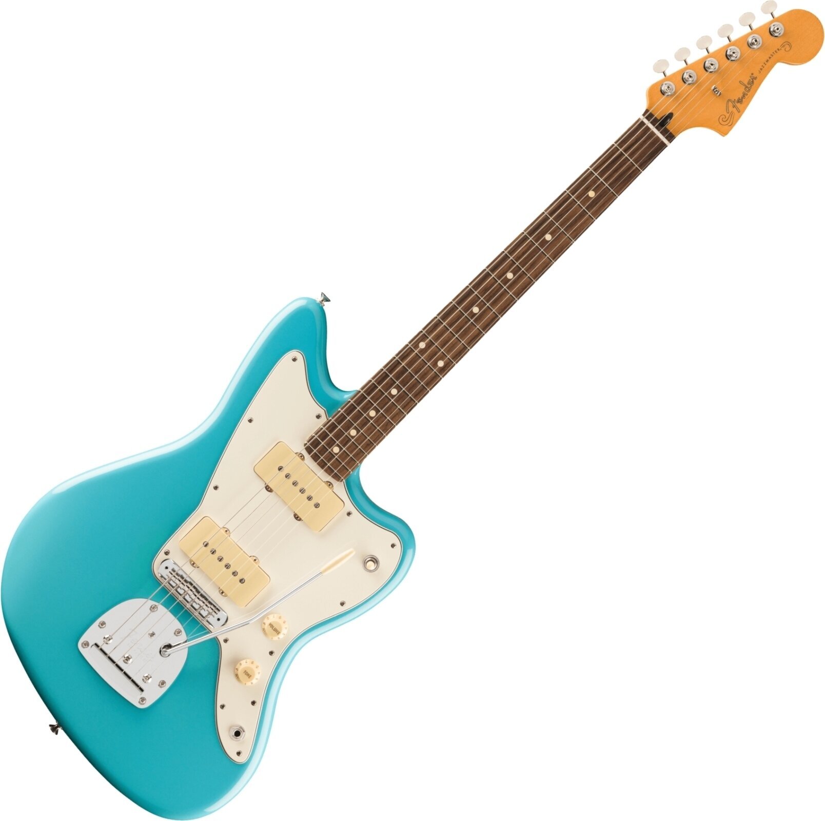 Electric guitar Fender Player II Series Jazzmaster RW Aquatone Blue Electric guitar