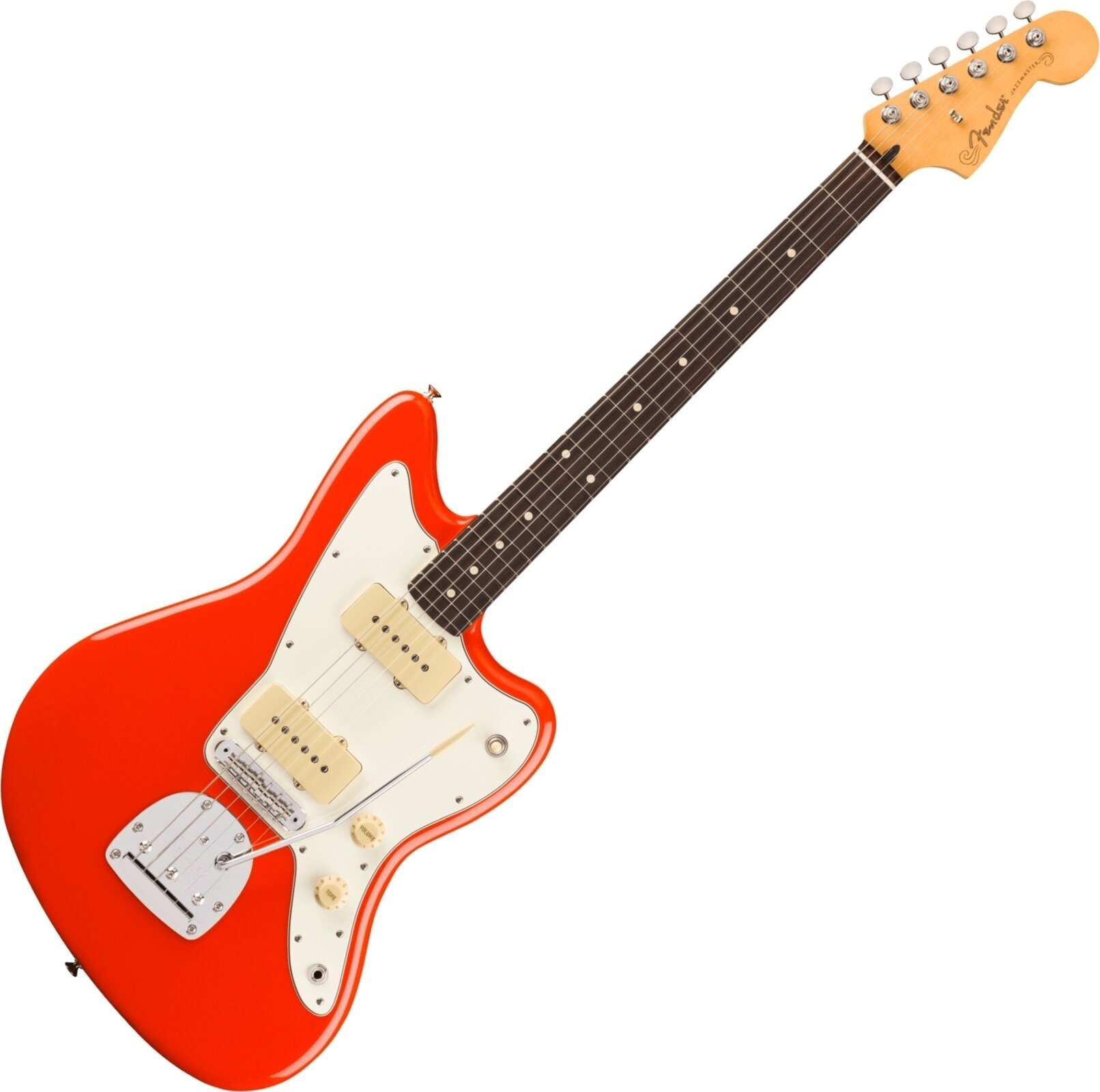 Elektrische gitaar Fender Player II Series Jazzmaster RW Coral Red Elektrische gitaar