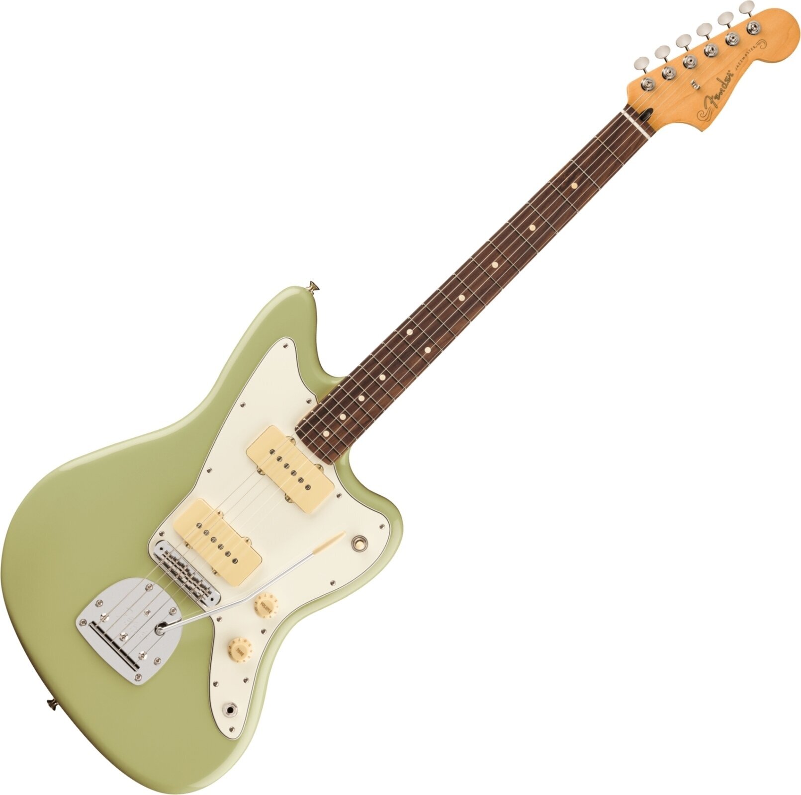 Guitare électrique Fender Player II Series Jazzmaster RW Birch Green Guitare électrique