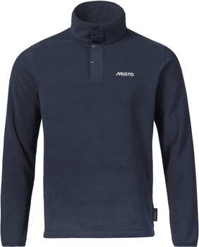 Pulover Musto PT Snap Pullover Fleece Pulover Navy XL - 1