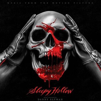 Vinyl Record Danny Elfman - Sleepy Hollow (Blood & Armor Metallic Silver & Red with Black Smoke Coloured) (Reissue) (2 LP) - 1